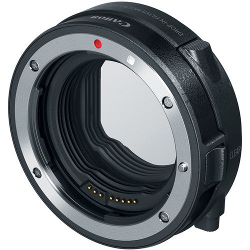 Canon Drop-In Filter Mount Adapter EF-EOS R with Variable ND Filter V-ND