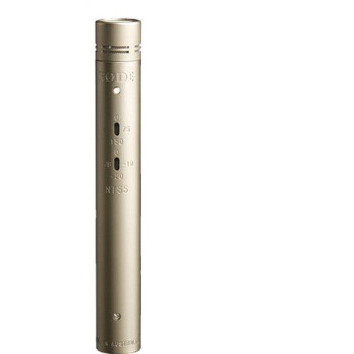 RODE NT55 Compact Condenser Microphone with Interchangeable Capsules (Single Microphone)