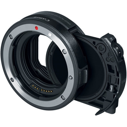 Canon Drop-In Filter Mount Adapter EF-EOS R with Variable ND Filter V-ND