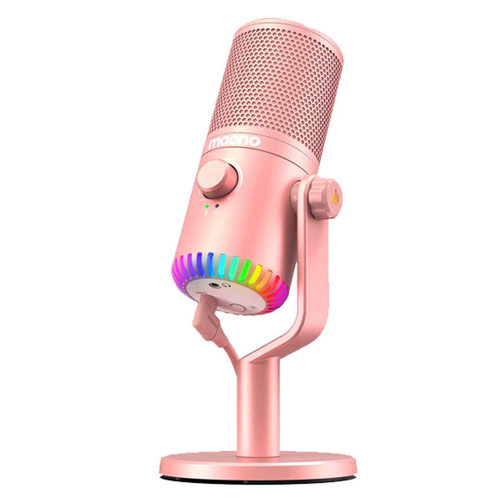 MAONO DM30 RGB Programmable USB Condenser Microphone Mic For streaming gaming Maonocaster DM30RGB