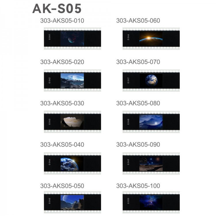 Godox AK-S Full Slide Set AK-S01 AK-S02 AK-S03 AK-SO4 AK-SO5 AK-SO6 for AK-R21