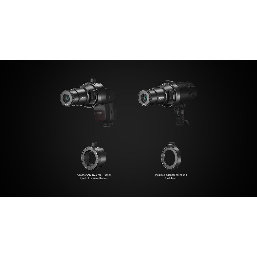 GODOX AK-R21 Projection Attachment for Flash Head Snoot Projector