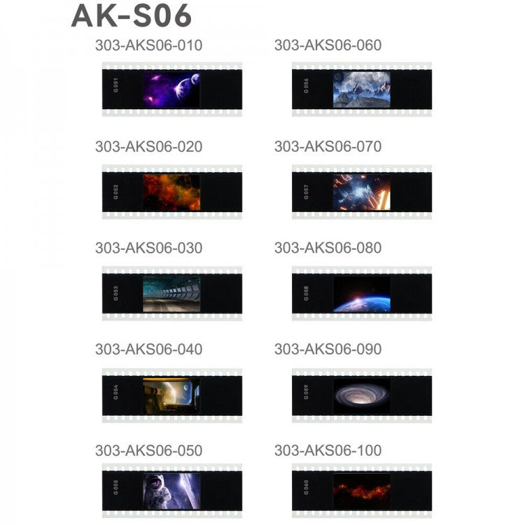 Godox AK-S Full Slide Set AK-S01 AK-S02 AK-S03 AK-SO4 AK-SO5 AK-SO6 for AK-R21