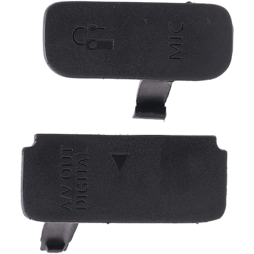 Canon EOS 500D,550D,600D, 650D, 700D, 750D, 800D USB / AV OUT/ HDMI/ MIC Replacement Rubber Door Bottom Cover