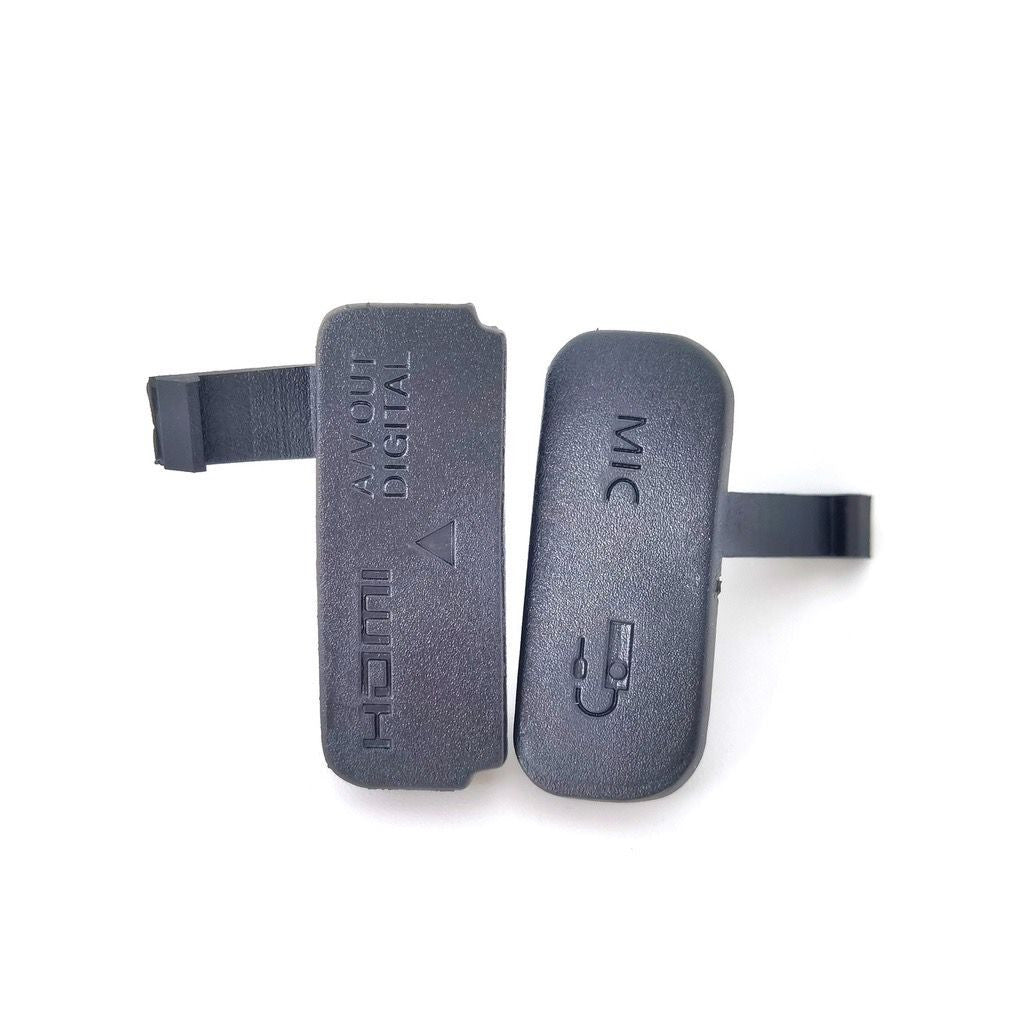 Canon EOS 500D,550D,600D, 650D, 700D, 750D, 800D USB / AV OUT/ HDMI/ MIC Replacement Rubber Door Bottom Cover