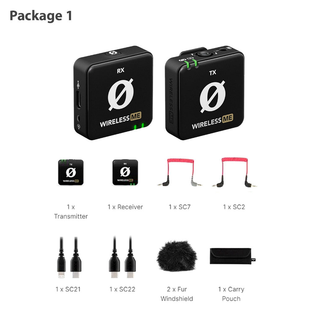 (Ready Stock) RODE Wireless ME Compact Digital Wireless Microphone System ( 2.4 GHz, Black )