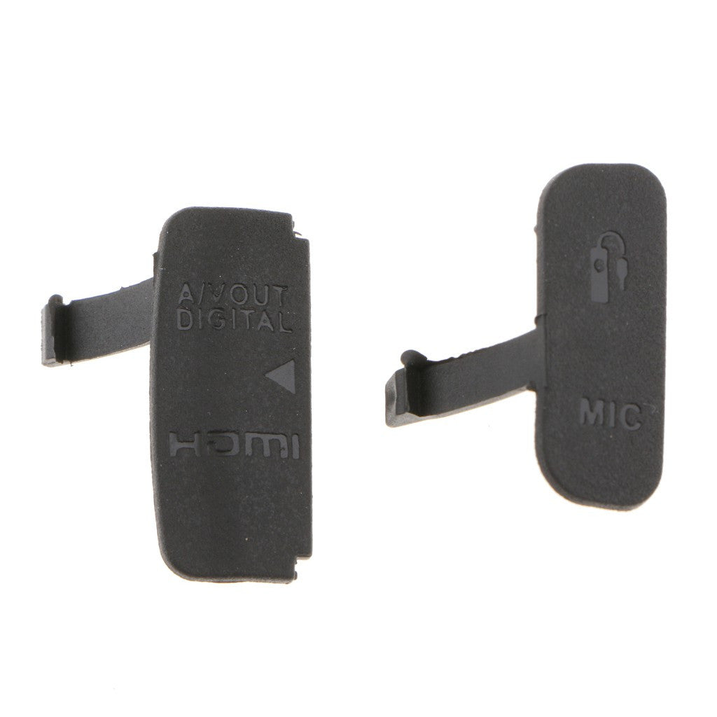 Canon EOS 500D,550D,600D, 650D, 700D, 750D, 800D USB / AV OUT/ HDMI/ MIC Replacement Rubber Door Bottom Cover
