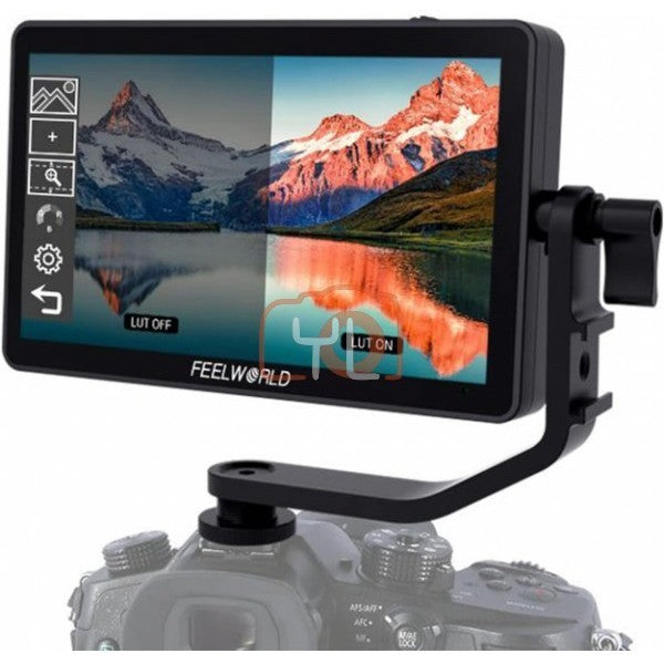 FEELWORLD F6 Plus V2 6 Inch IPS 3D LUT Touch Screen 4K HDMI Camera Field Monitor