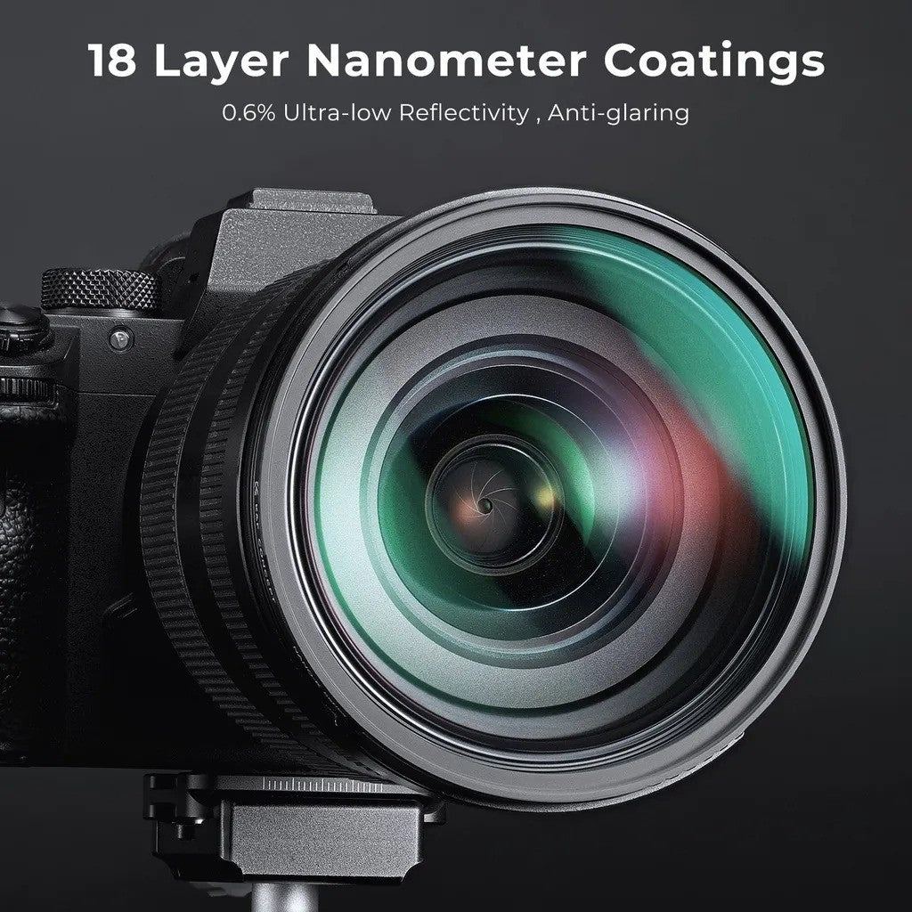 CHEAPEST K&F Concept Nano-C Series 1/4 1/8 Black Mist Black Diffusion Filter Green Coatings (K&F Malaysia)