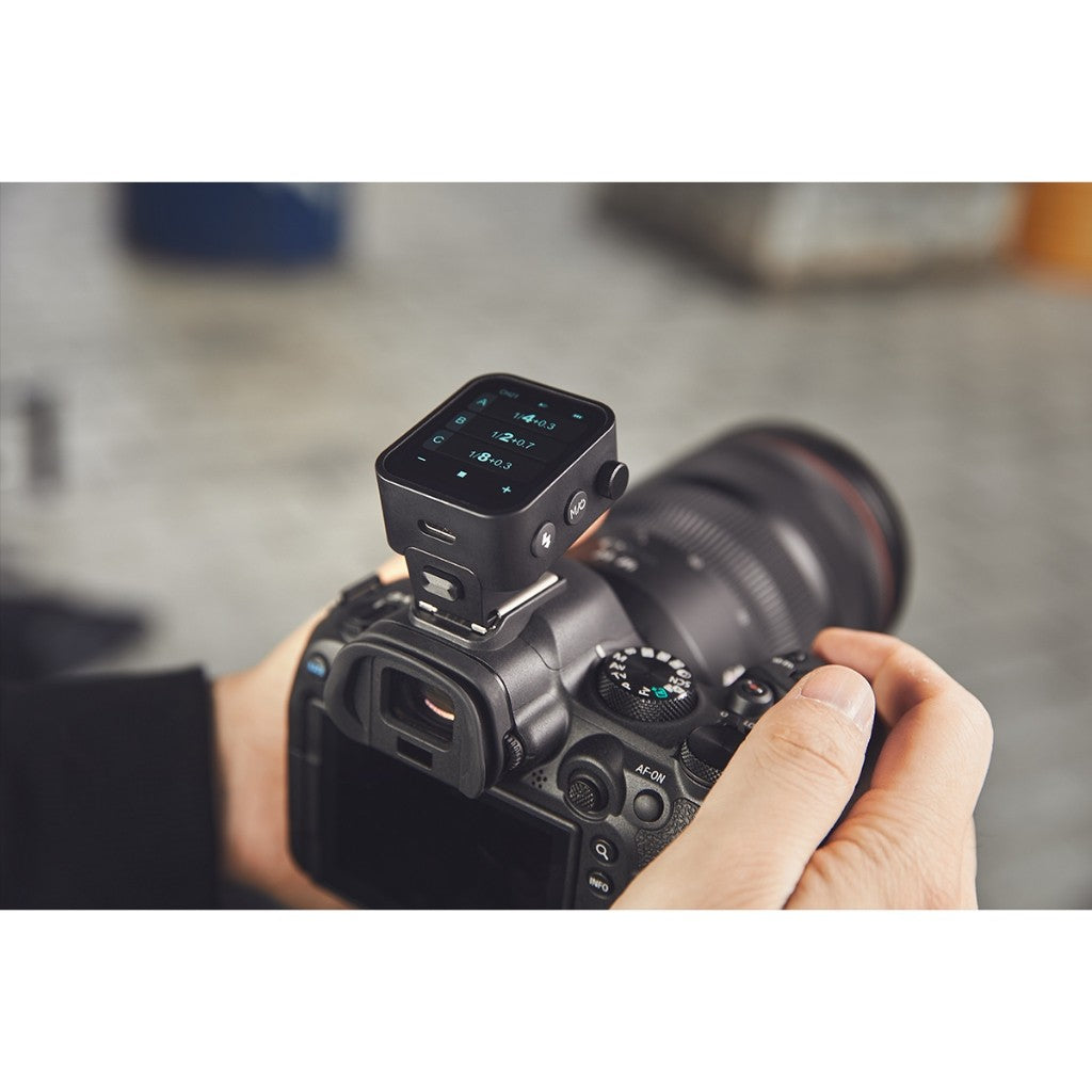 Godox X3 TTL Wireless Flash Trigger For ( Fuji , Sony , Nikon , Olympus , Canon )