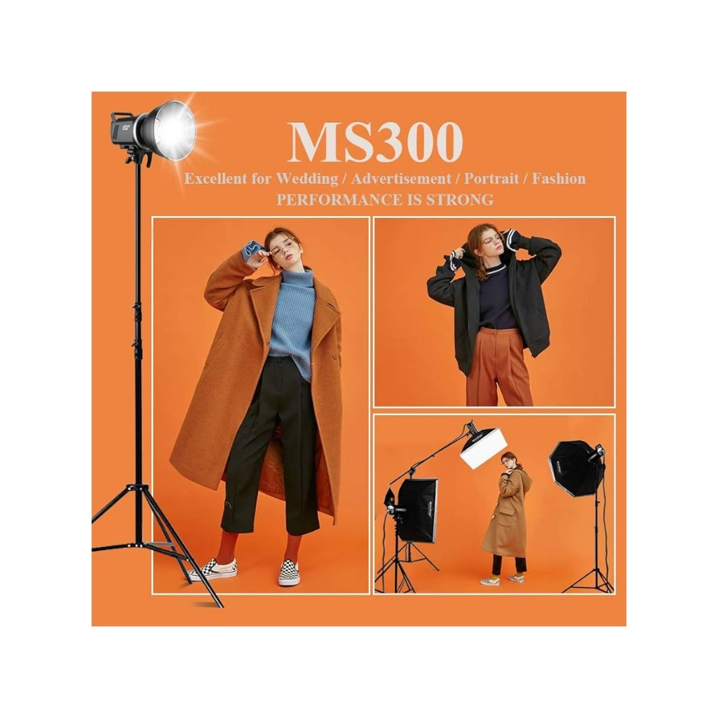 Godox MS200 MS200V MS300 MS300V MS-200 MS-200V MS-300 MS 200 MS 300 MS 300-V Monolight Studio Flash Studio Light