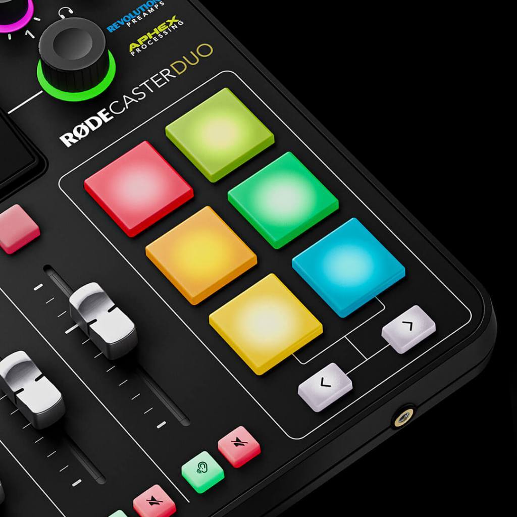 RODE RODECaster Duo Rode Caster Duo Integrated Audio Production Studio For Streaming / Podcast