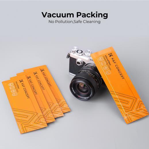 K&F Concept Microfiber Cleaning Cloth Dry Micro Fiber Cloth 15*15cm Box 20PCS SKU.1615A