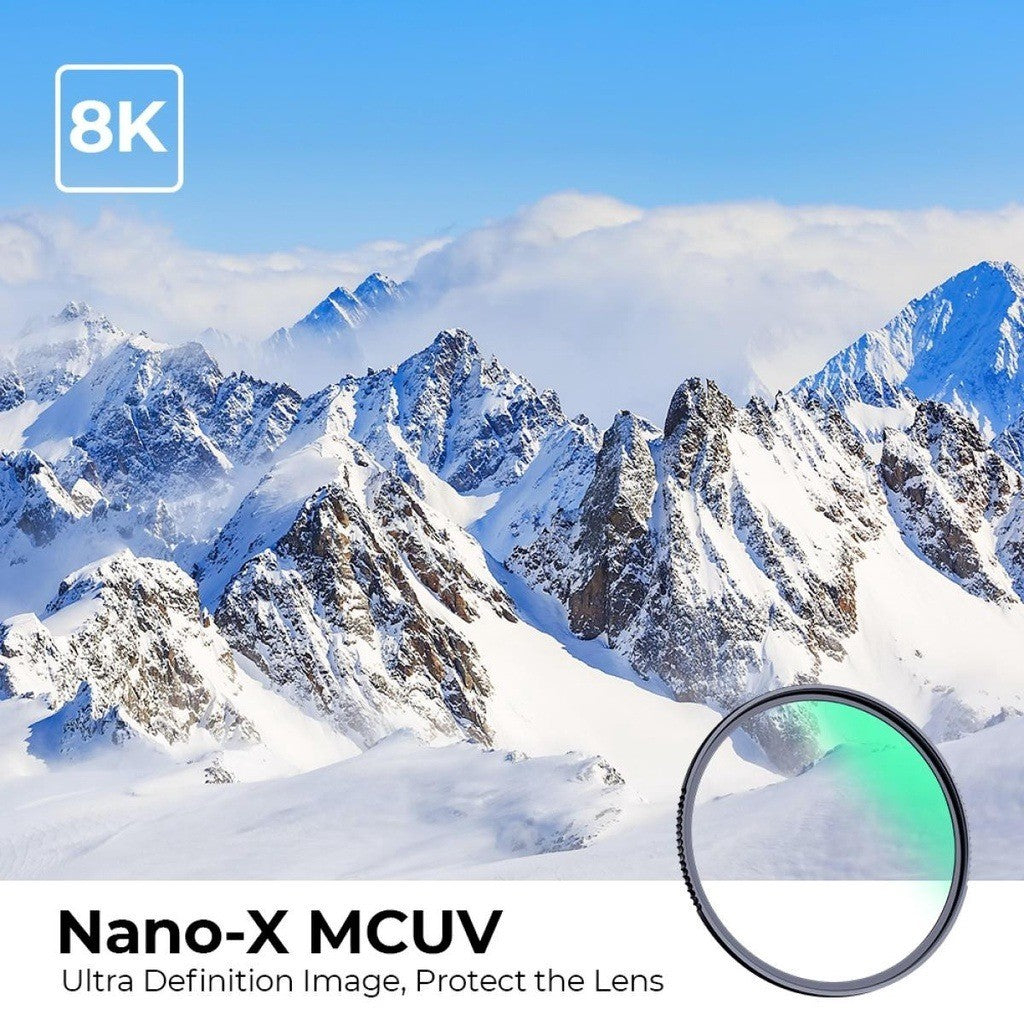 K&F Concept Nano-X Series CPL circular polarizer Filter 67mm / 72mm / 77mm / 82mm / 95mm