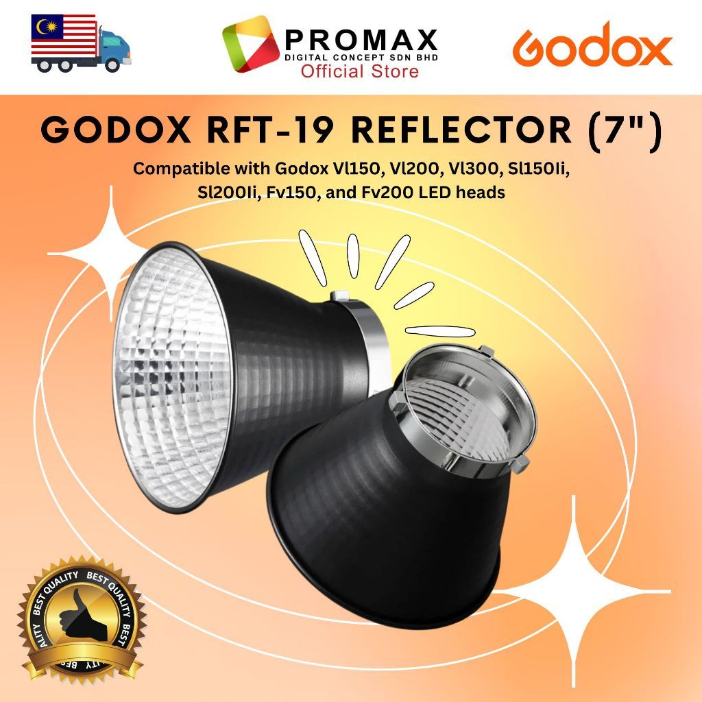 Godox RFT-19 Reflector Bowl (7")