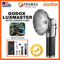 Godox LuxMaster Retro Tiltable LUX Master Camera Flash Head with Wireless Sync and Efficient Touch Screen Lux Master