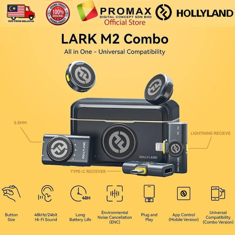 HOLLYLAND LARK M2 COMBO / LARK M2 MINI COMBO / LARK M2 MI / LARK M2 USB