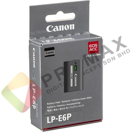 Canon LP-E6P Lithium-Ion Battery Pack for EOS R5 R5 II R6 R5c R6 II R7 LPE6P LP E6 P