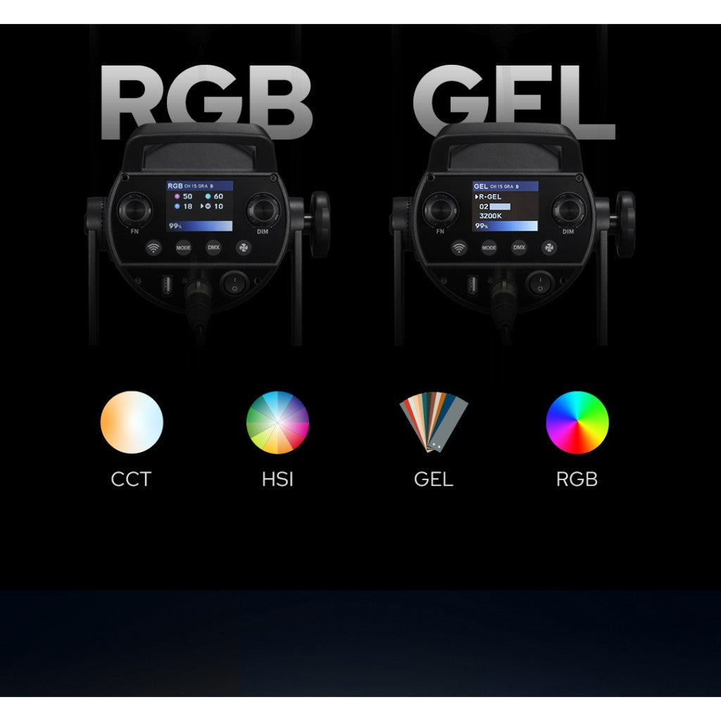 GODOX SL150R / SL300R RGB LED SL-150R SL-300R SL 150R 300R 200W 300W RGB COLOUR VIDEO LIGHT AMARAN 150C 300C