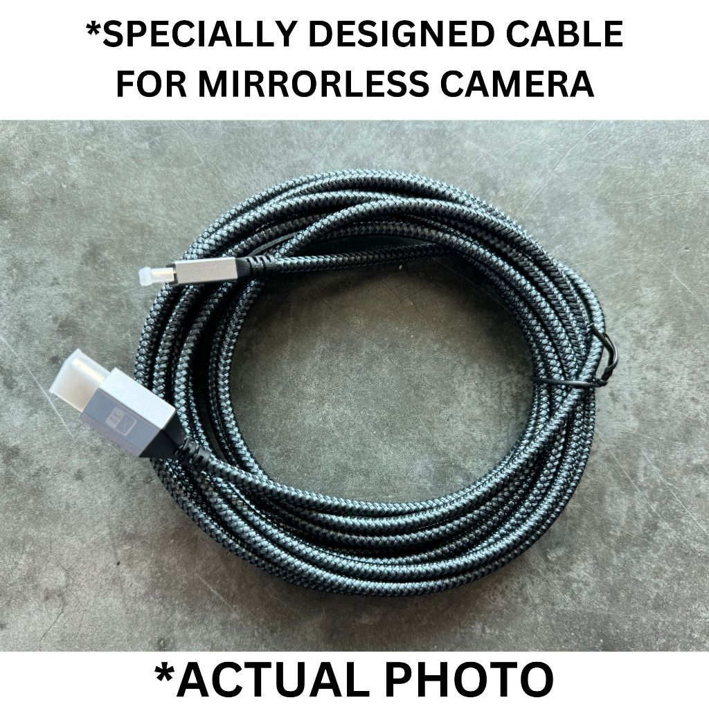 HDMI HDTV to MICRO Cable 4K 3meters / 5meters / 10meters / 30meters Specifically Designed for Mirrorless Camera