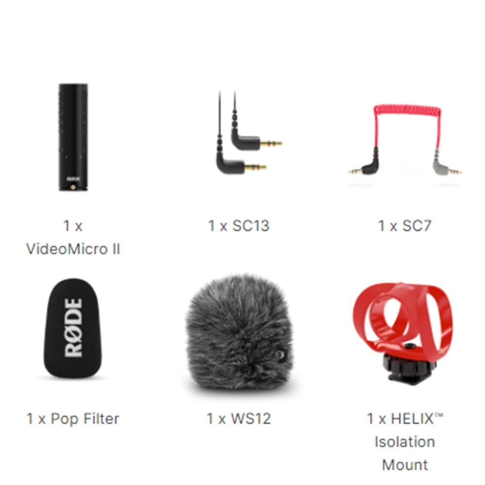 Rode VideoMicro II Ultra-compact On-camera Microphone