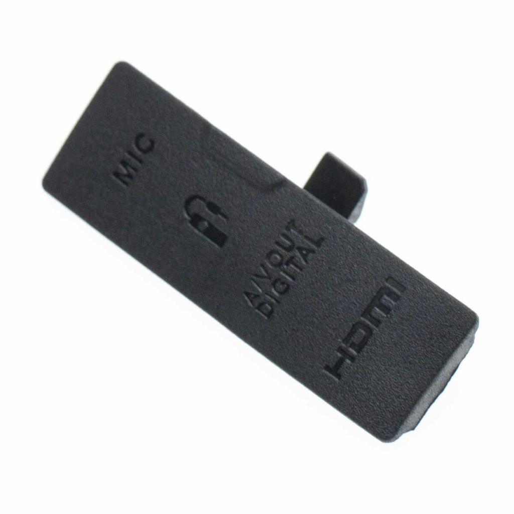 Canon EOS 500D,550D,600D, 650D, 700D, 750D, 800D USB / AV OUT/ HDMI/ MIC Replacement Rubber Door Bottom Cover