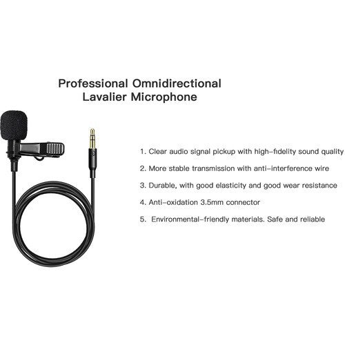 Hollyland Lark Max Lavalier Omnidirectional Microphone HL-OLM01