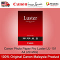 Canon A4 Photo Paper Pro Luster 20 shts LU-101
