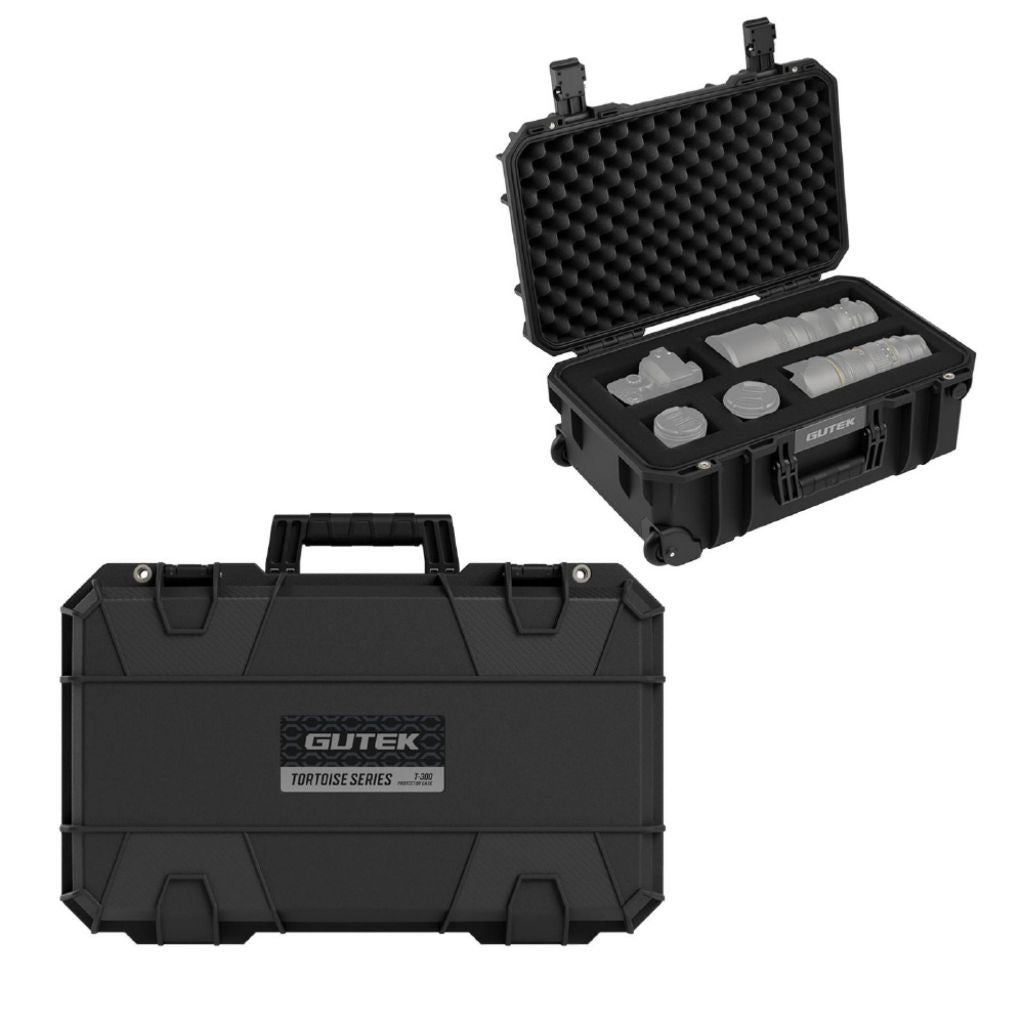 Gutek Tortoise T-300 Carry-On Protector Case with Security Locks and Customizable Storage