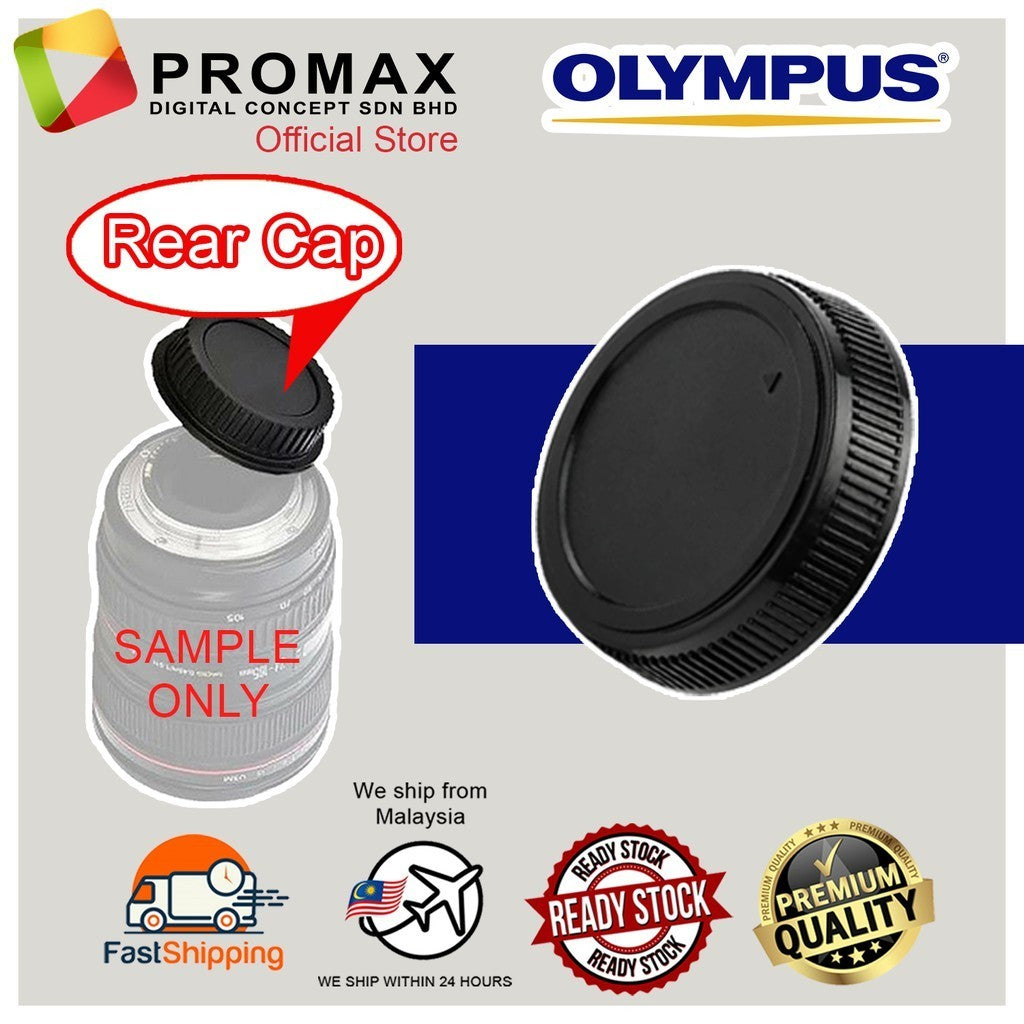 [Ready Stock] Camera SLR Mirorless Body Cap & Rear Lens Cap Cover Set for Canon Nikon Sony Fujifilm Olympus Micro 4/3 FT
