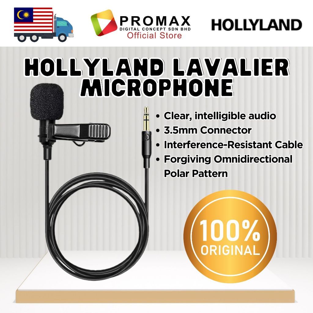 Hollyland Lark Max Lavalier Omnidirectional Microphone HL-OLM01