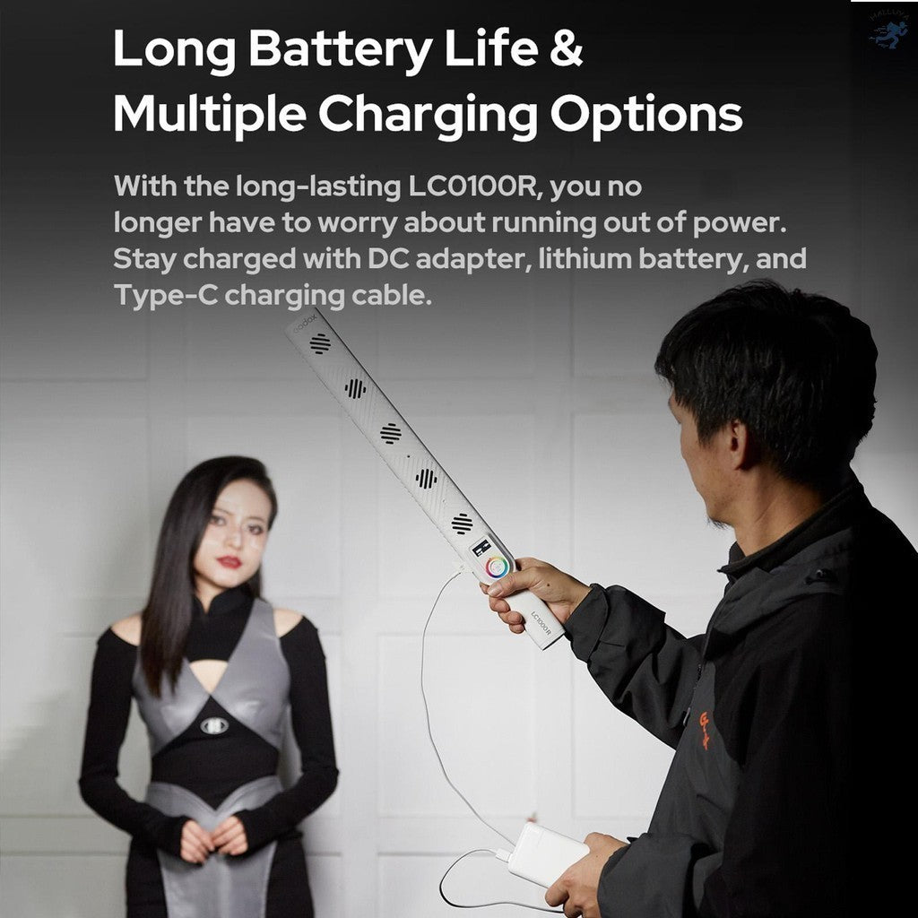 Godox LC1000R LC1000Bi Handheld RGB Light Stick LED Video Light Wand 2500K-8500K