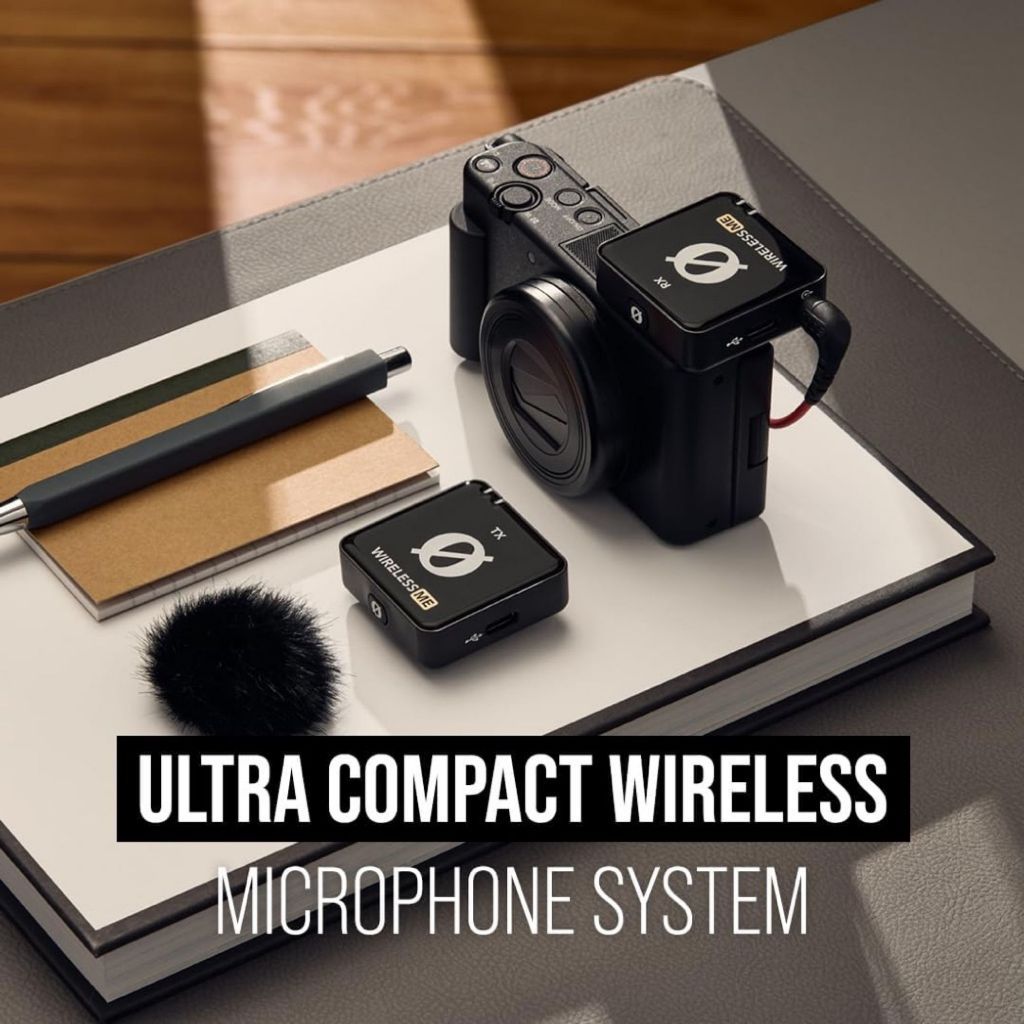 Rode Wireless ME Dual Ultra Compact Wireless Microphone Dual Channel with 2TX + 1RX RDE-WIMEDUAL