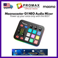 Maono Maonocaster G1 Neo Top Notch Audio Mixer For Game Streamers with RGB Lights Maonocaster
