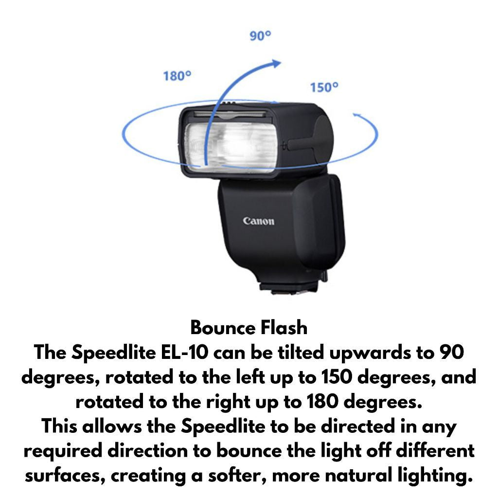 Canon Speedlite EL-10 Lightweight and Powerful Flash Photography Essential EL10
