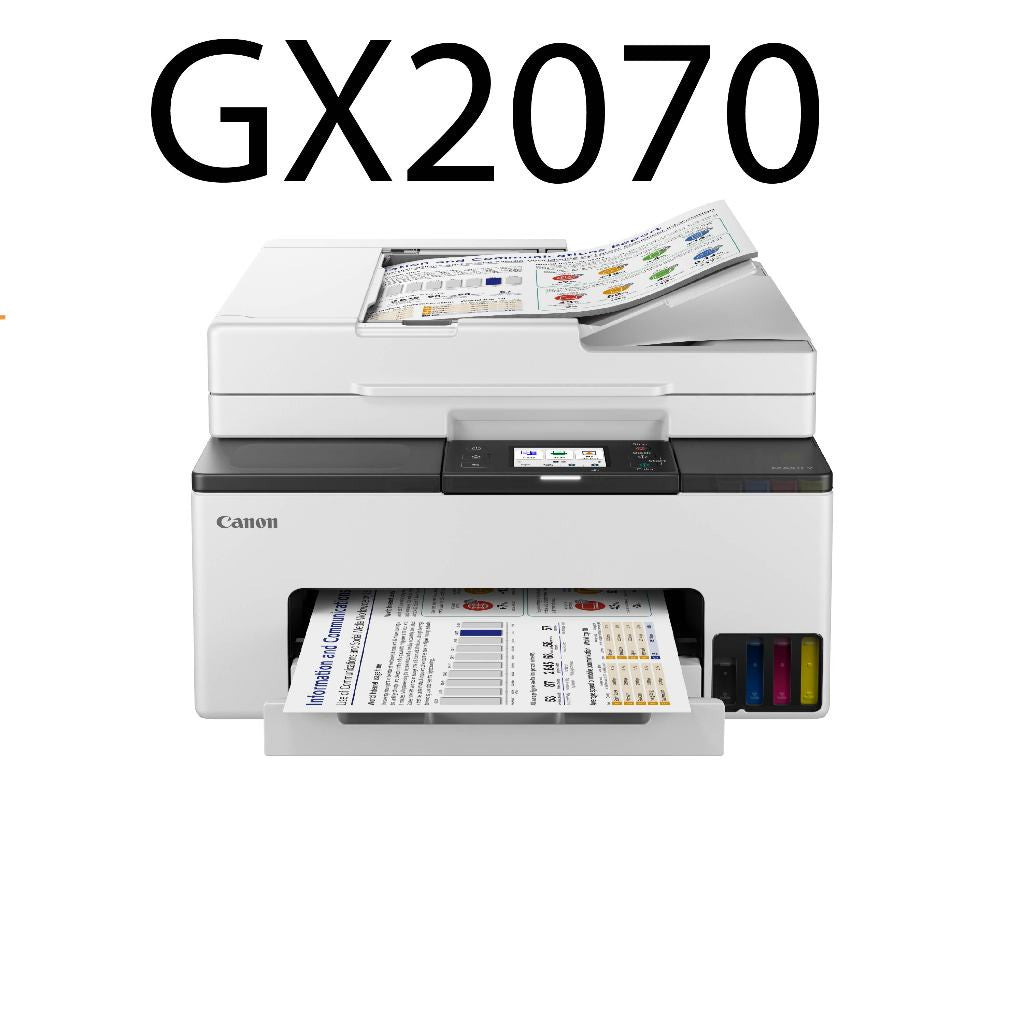 (Touch”N Go RM80) CANON MAXIFY GX1070 / GX2070 INK TANK PRINTERS INJEK BUSINESS PRINTERS FOR PRINT, SCAN & COPY