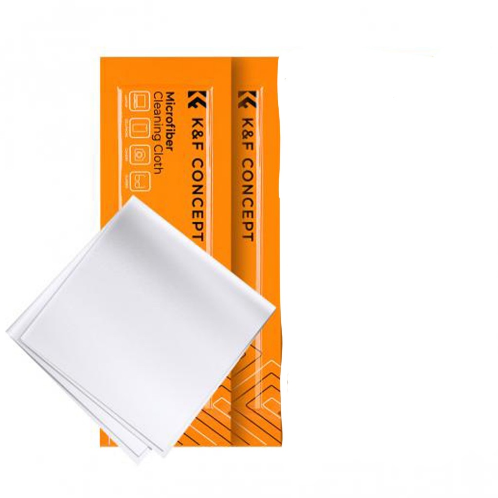 K&F Concept Microfiber Cleaning Cloth Dry Micro Fiber Cloth 15*15cm Box 20PCS SKU.1615A