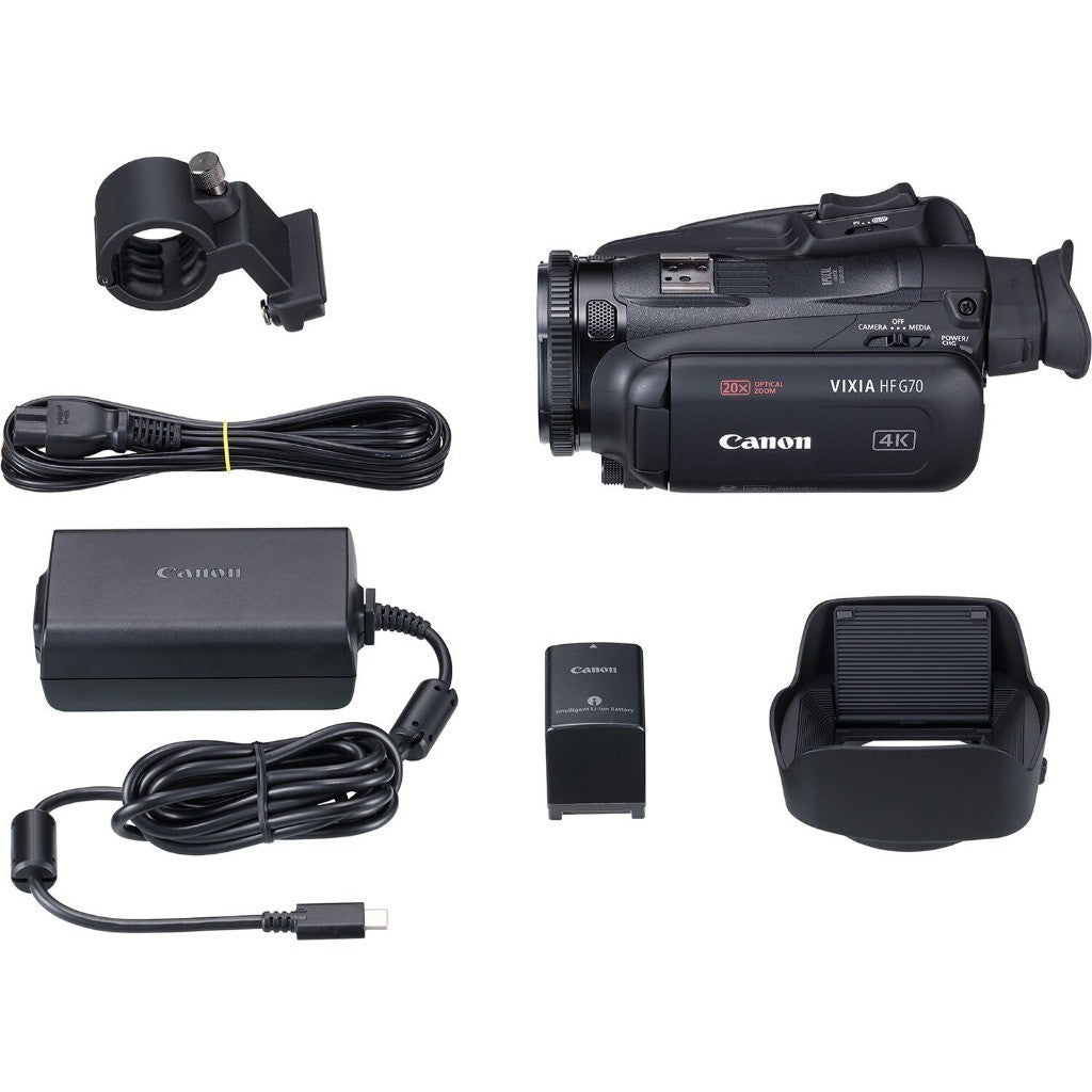 CANON LEGRIA HF-G70 CAMCORDER FREE CANON BP-820 BATTERY