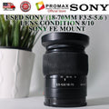 USED SONY (18-70MM F3.5-5.6 ) LENS CONDITION 8/10