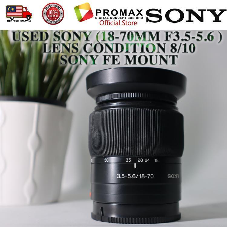 USED SONY (18-70MM F3.5-5.6 ) LENS CONDITION 8/10