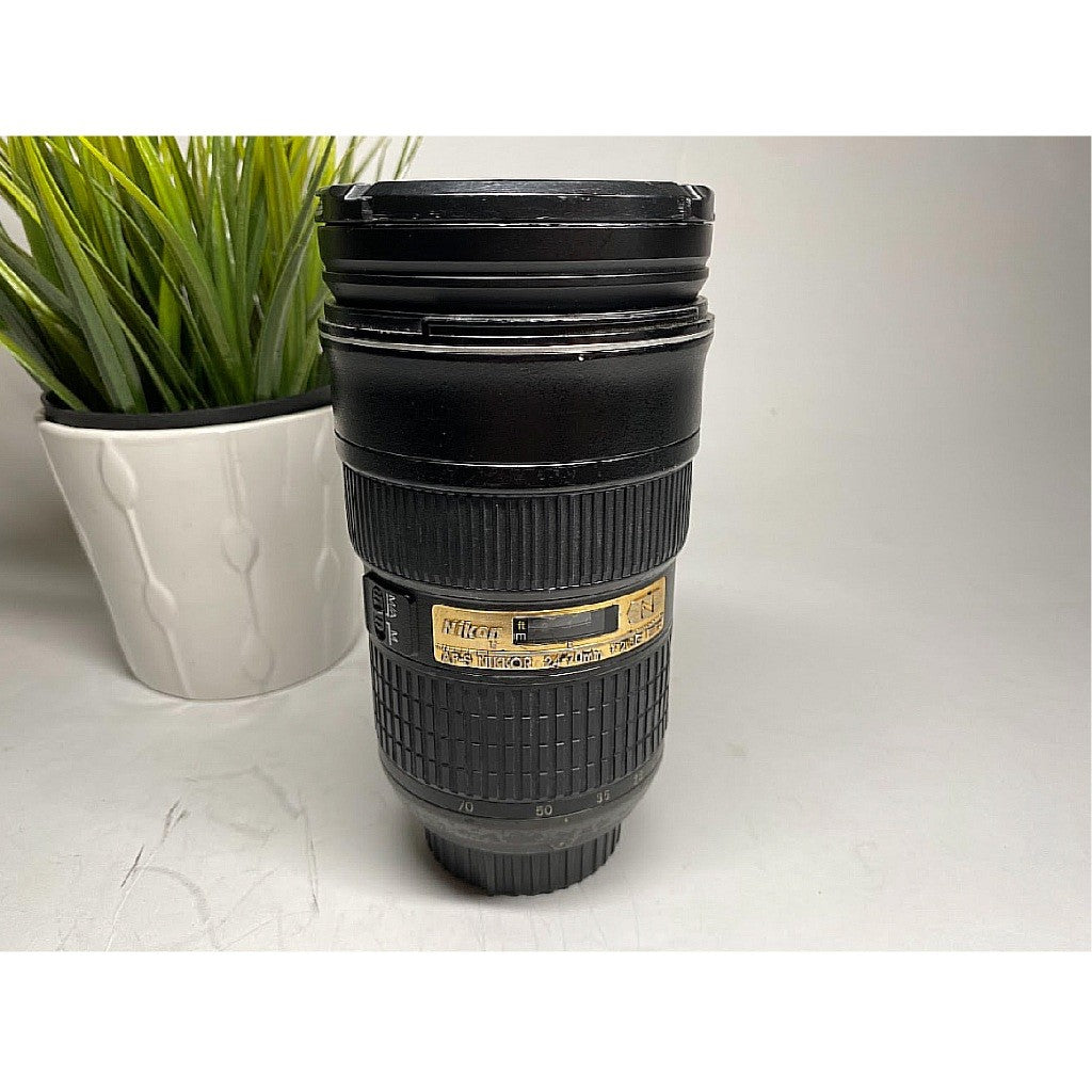 USED LOW PRICE NIKON NIKKOR AF-S 24-70MM F2.8 G ED N LENS