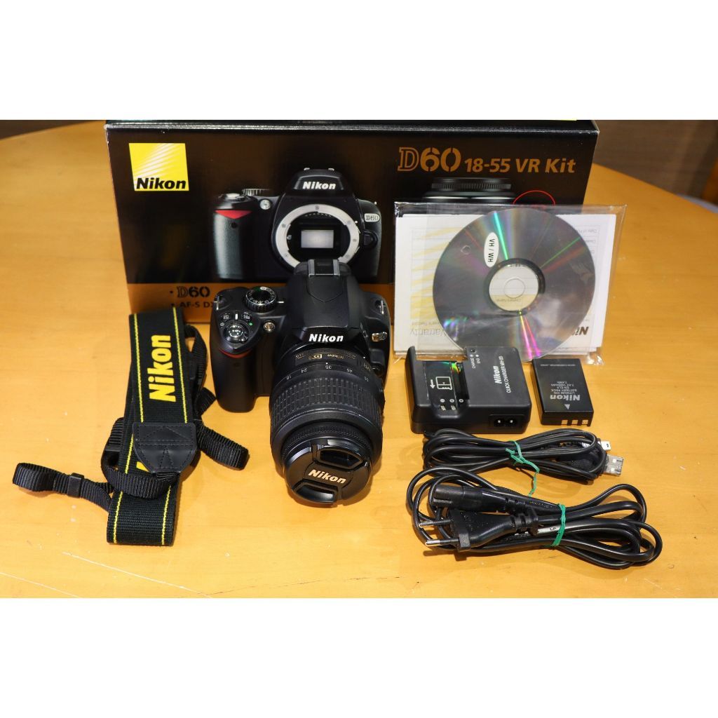 Used Nikon D60 18-55mm f/3.8 - 5.6G VR Kit