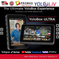Yololiv Yolobox Ultra Live Streaming Vertical & Horizontal Switcher Encoder Monitor System Display 8"
