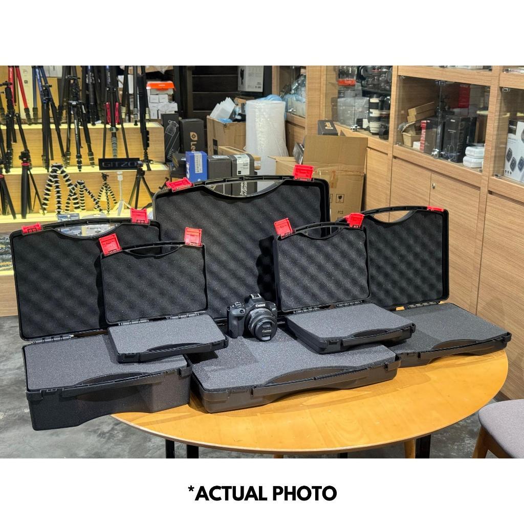Hard Case Equipment Plastic Protective Tool Box pp carrying case with Pluck Foam
