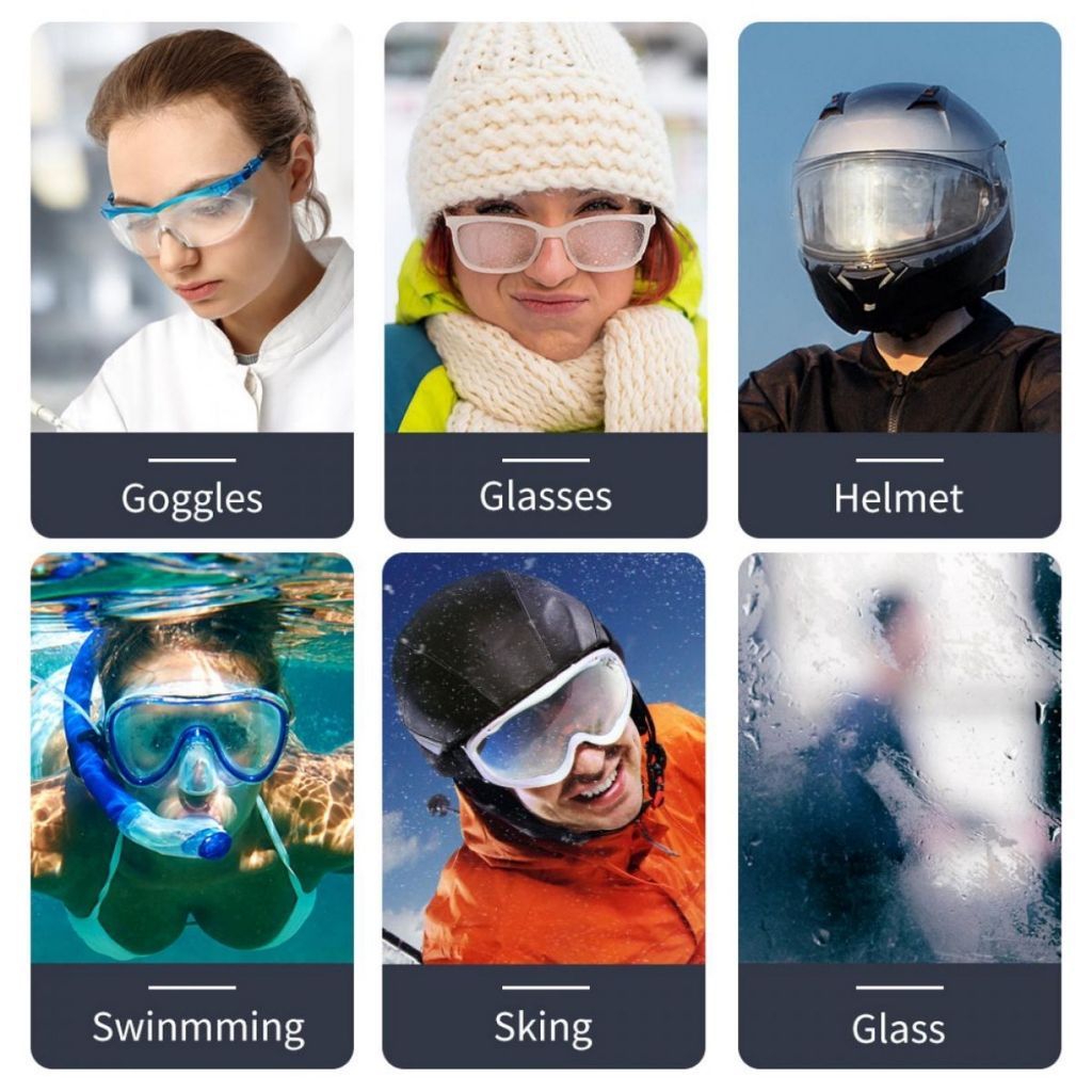 K&F Concept Anti Fog Cleaning Wipes suitable for Camera Lens / Eyeglasses / Mobile Screens