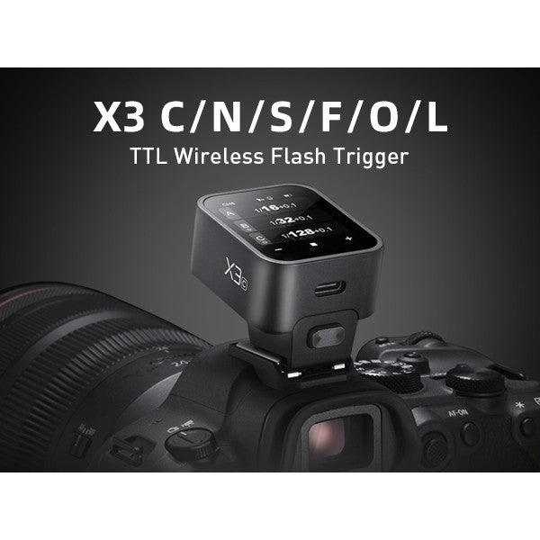 GODOX X2T / X3 Trigger TTL ( Fuji , Sony , Nikon , Olympus , Canon)