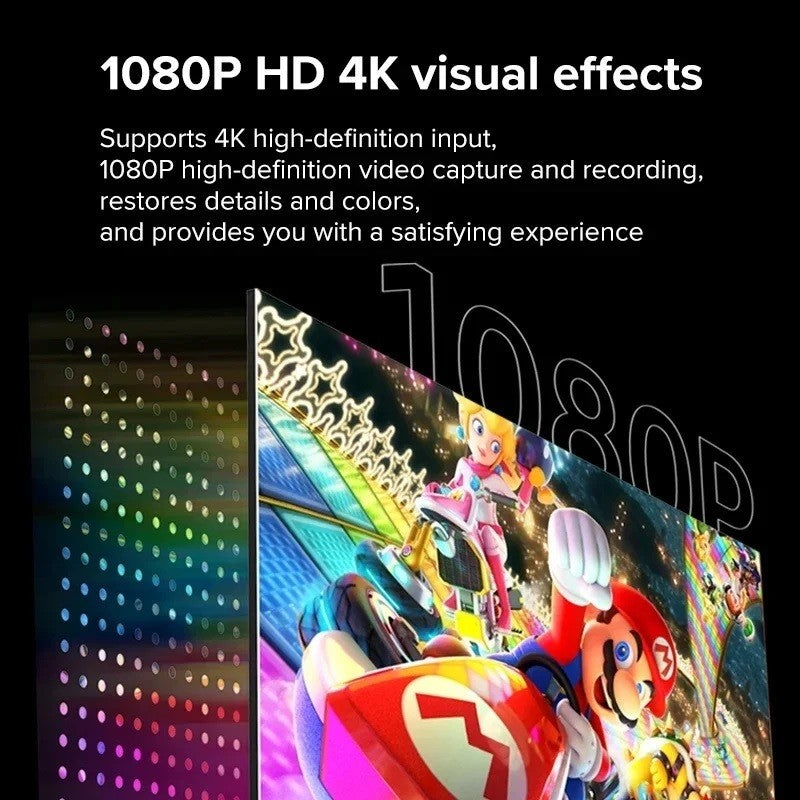 HDMI Video Capture Card Input 4K 30Hz HDMI to USB 2.0 USB 3.0 USB-C type-C 3.0 Video For Camera Macbook PS4 PC GamIng