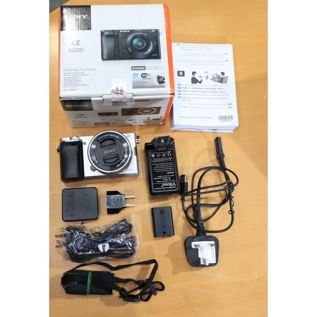 Used Sony a6000 with E PZ 16-50mm F/3.5-5.6 OSS Lens