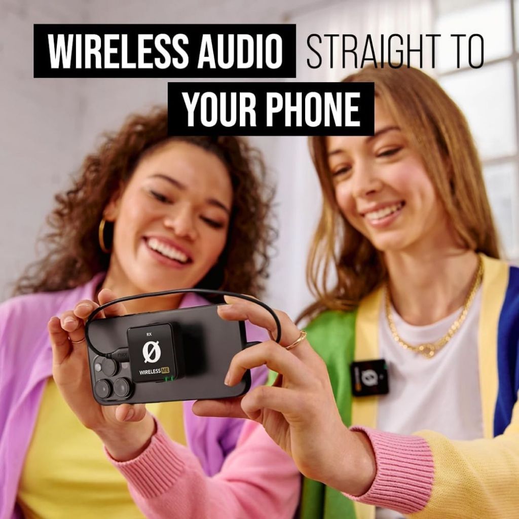Rode Wireless ME Dual Ultra Compact Wireless Microphone Dual Channel with 2TX + 1RX RDE-WIMEDUAL