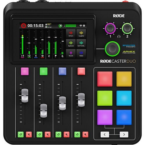RODE RODECaster Duo Rode Caster Duo Integrated Audio Production Studio For Streaming / Podcast